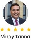 Vinay Tanna, five stars